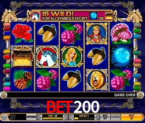 Blackjack Table bet200